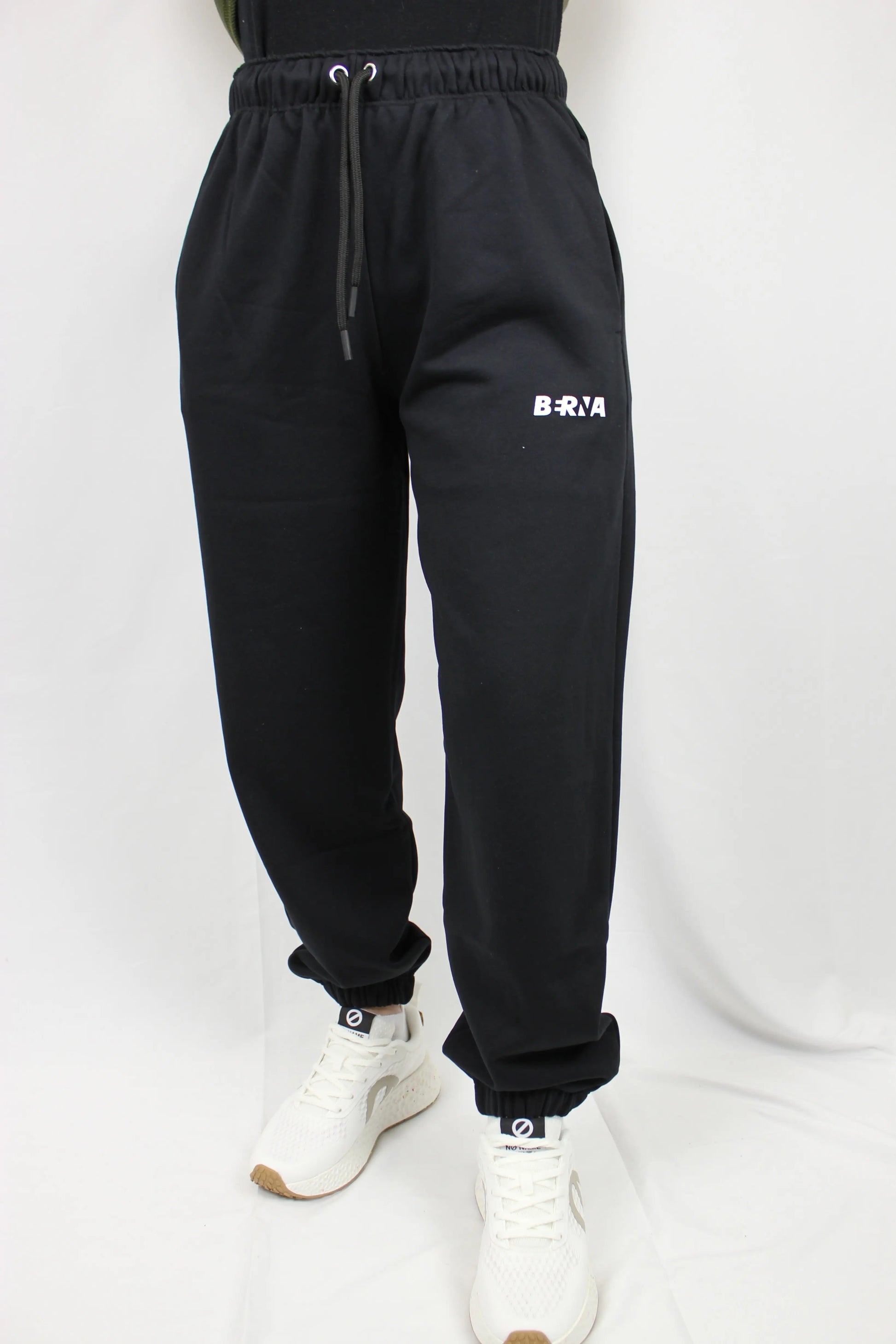 Pantalone con polsino nero Berna - Seipuntozerostore