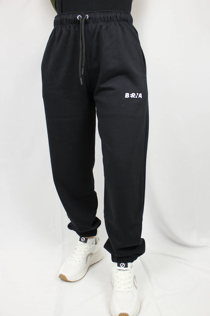 Pantalone con polsino nero Berna - Seipuntozerostore