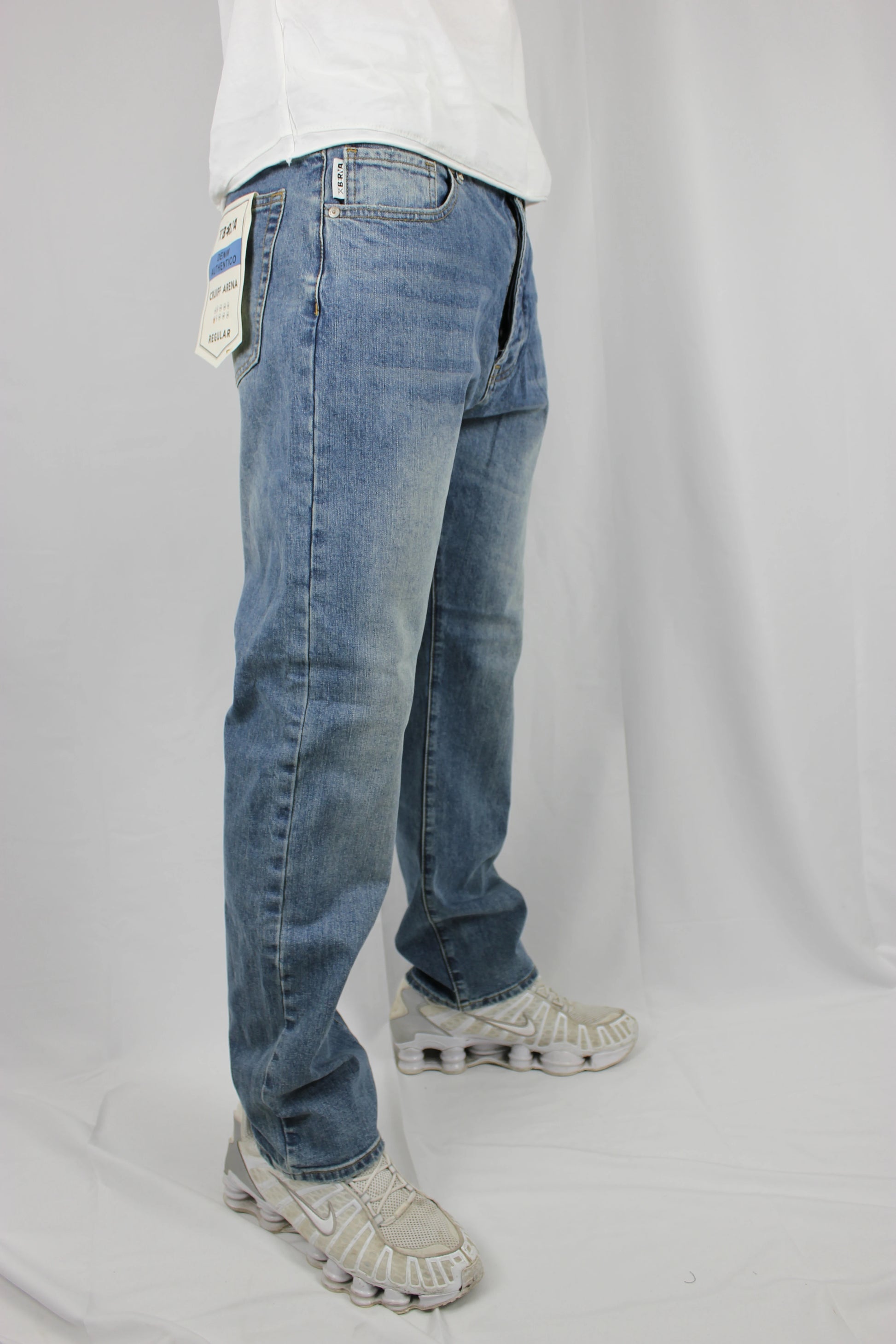 Jeans regular lavaggio medio Berna - Seipuntozerostore