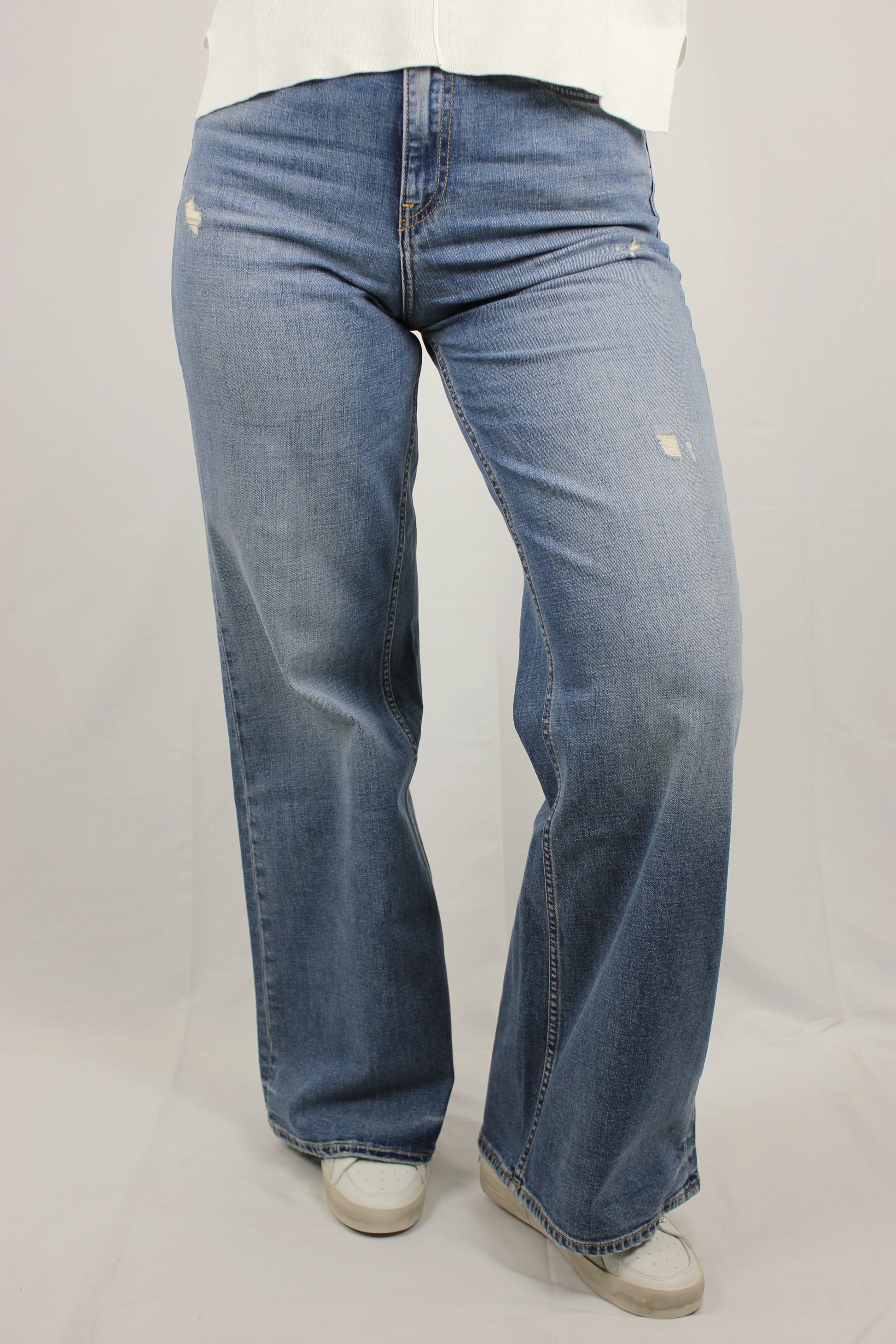 Jeans Loose Fit a palazzo San Francisco Maryley - Seipuntozerostore
