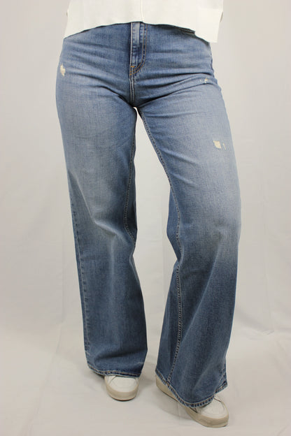 Jeans Loose Fit a palazzo San Francisco Maryley - Seipuntozerostore