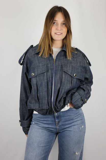 Bomber denim Maryley - Seipuntozerostore