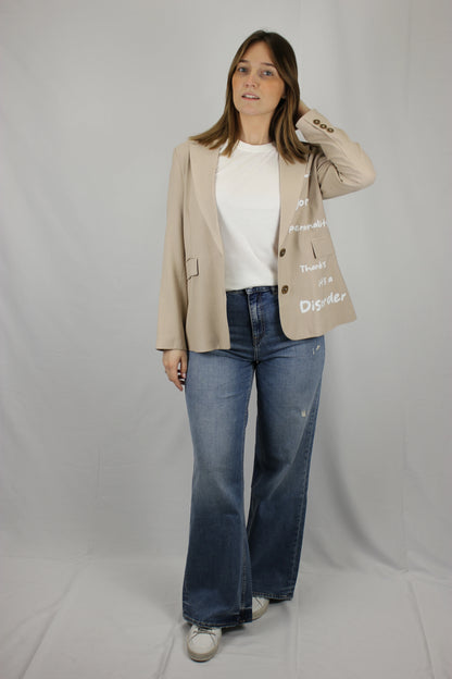 Jeans Loose Fit a palazzo San Francisco Maryley - Seipuntozerostore