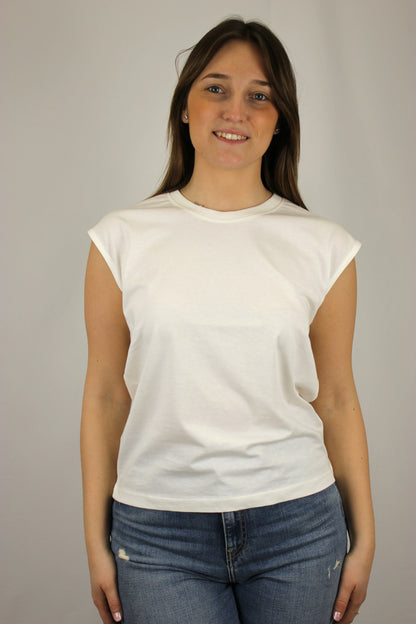 T-shirt con applicazione bianco Markup - Seipuntozerostore