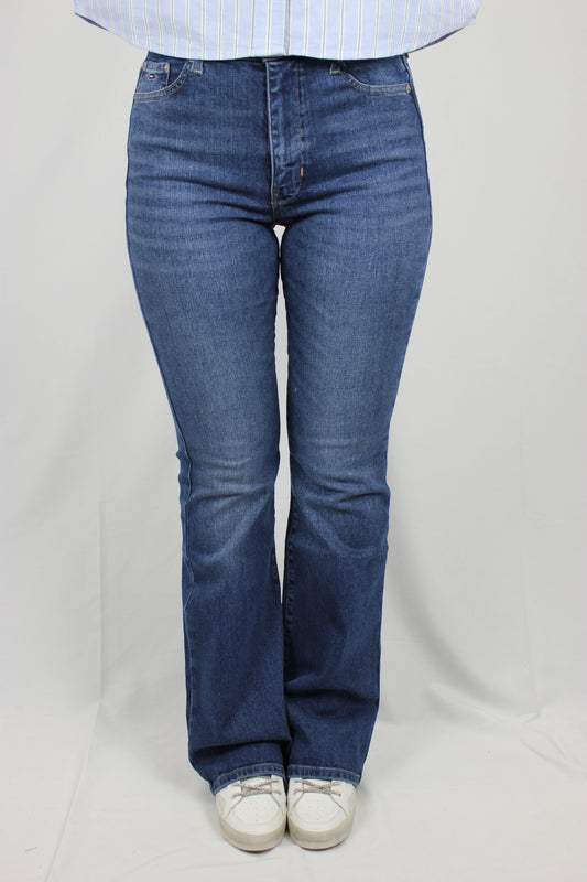 Jeans Sylvia skinny fit a campana e vita alta Tommy Jeans - Seipuntozerostore