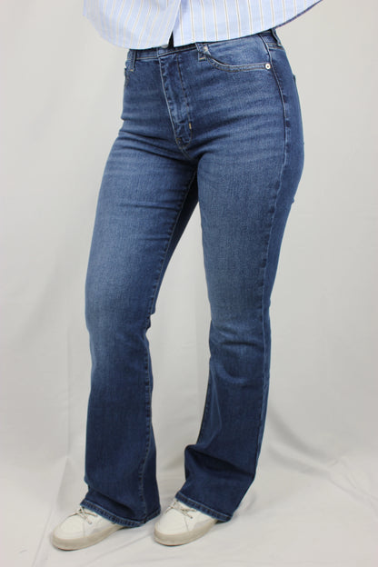 Jeans Sylvia skinny fit a campana e vita alta Tommy Jeans - Seipuntozerostore