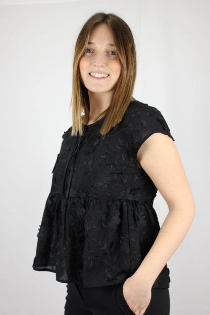 Bluse in cotone ricamato - Seipuntozerostore