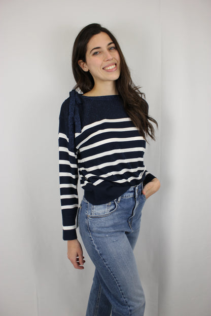 Maglia rigata con fiocco Markup - Seipuntozerostore