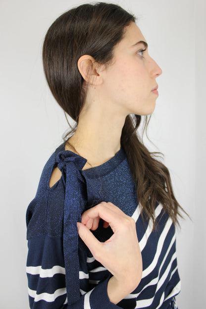 Maglia rigata con fiocco Markup - Seipuntozerostore