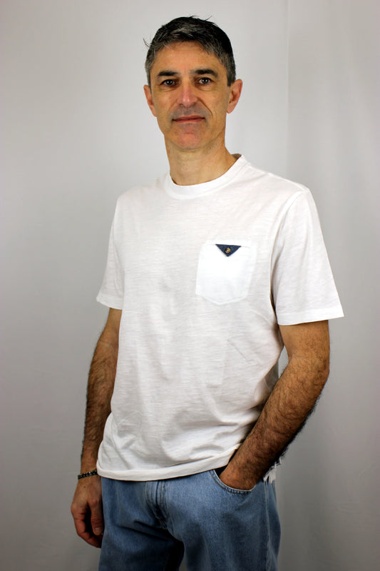 T-shirt in cotone con taschino Berna - Seipuntozerostore