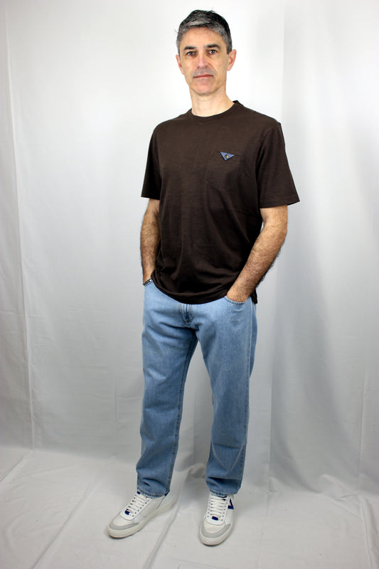 T-shirt in cotone con taschino Berna - Seipuntozerostore