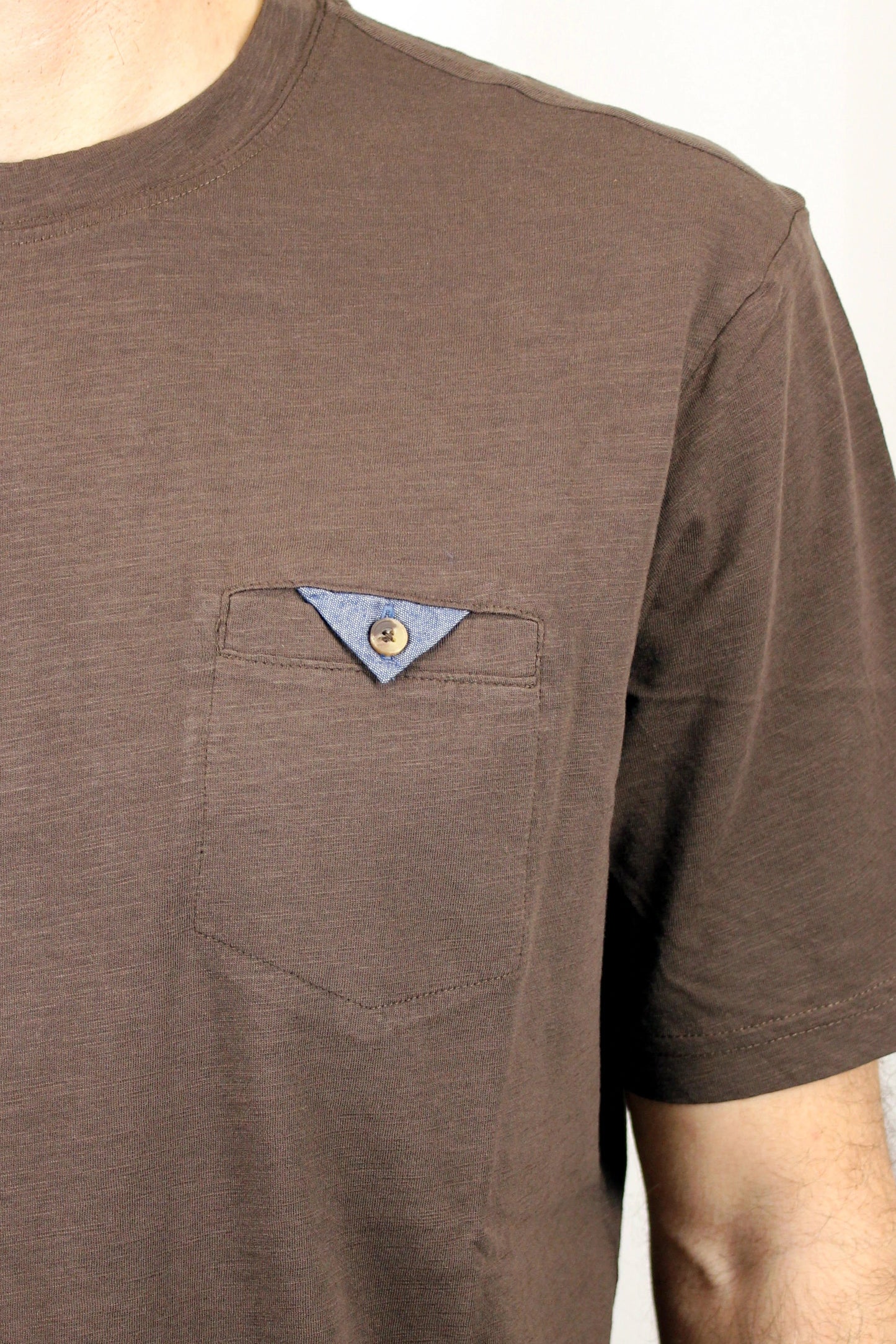 T-shirt in cotone con taschino Berna - Seipuntozerostore