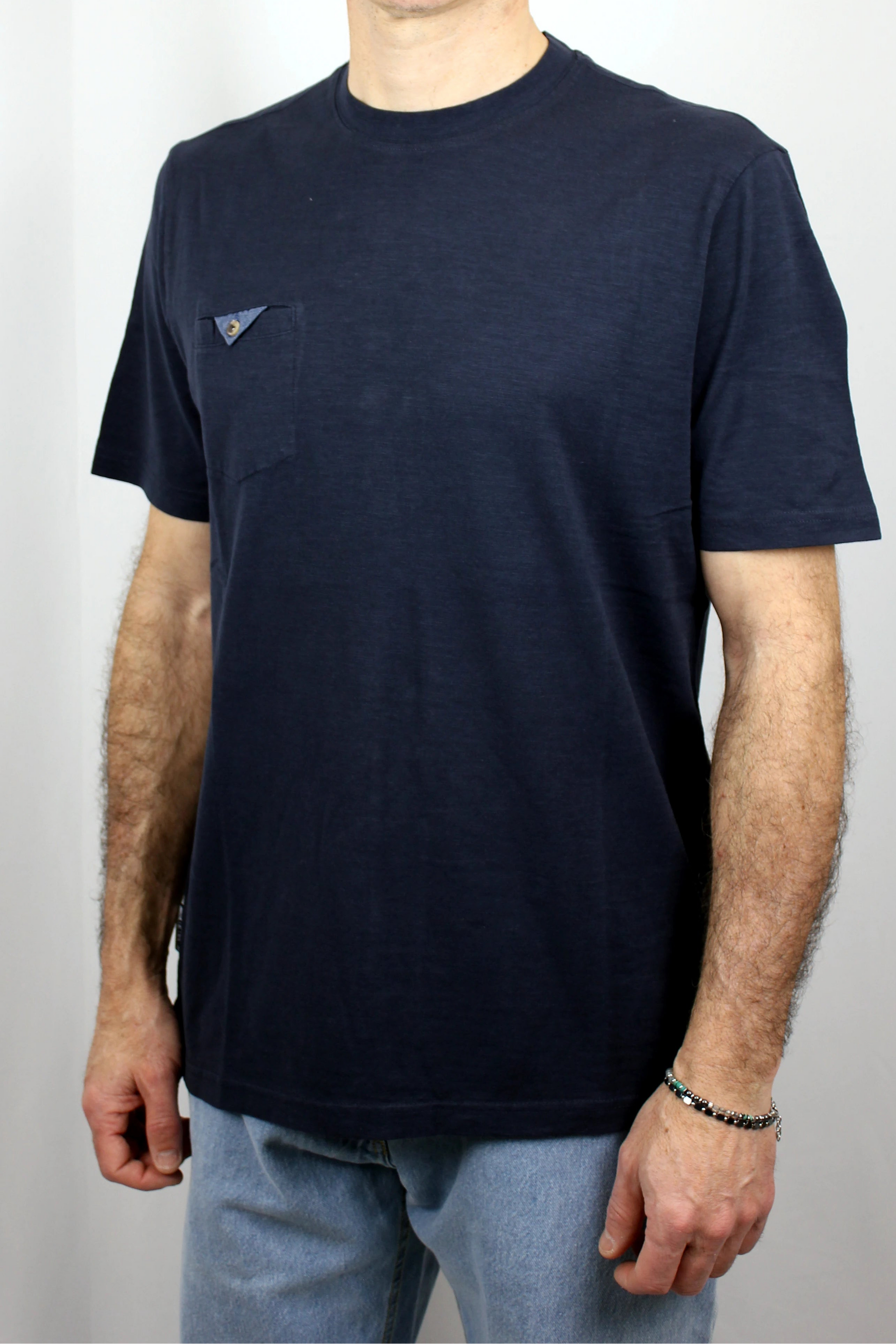 T-shirt in cotone con taschino Berna - Seipuntozerostore