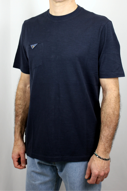 T-shirt in cotone con taschino Berna - Seipuntozerostore