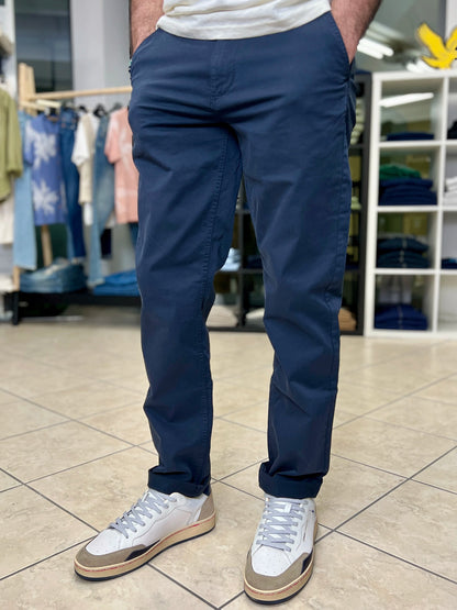Pantalone Chino blu Lyle & Scott - Seipuntozerostore