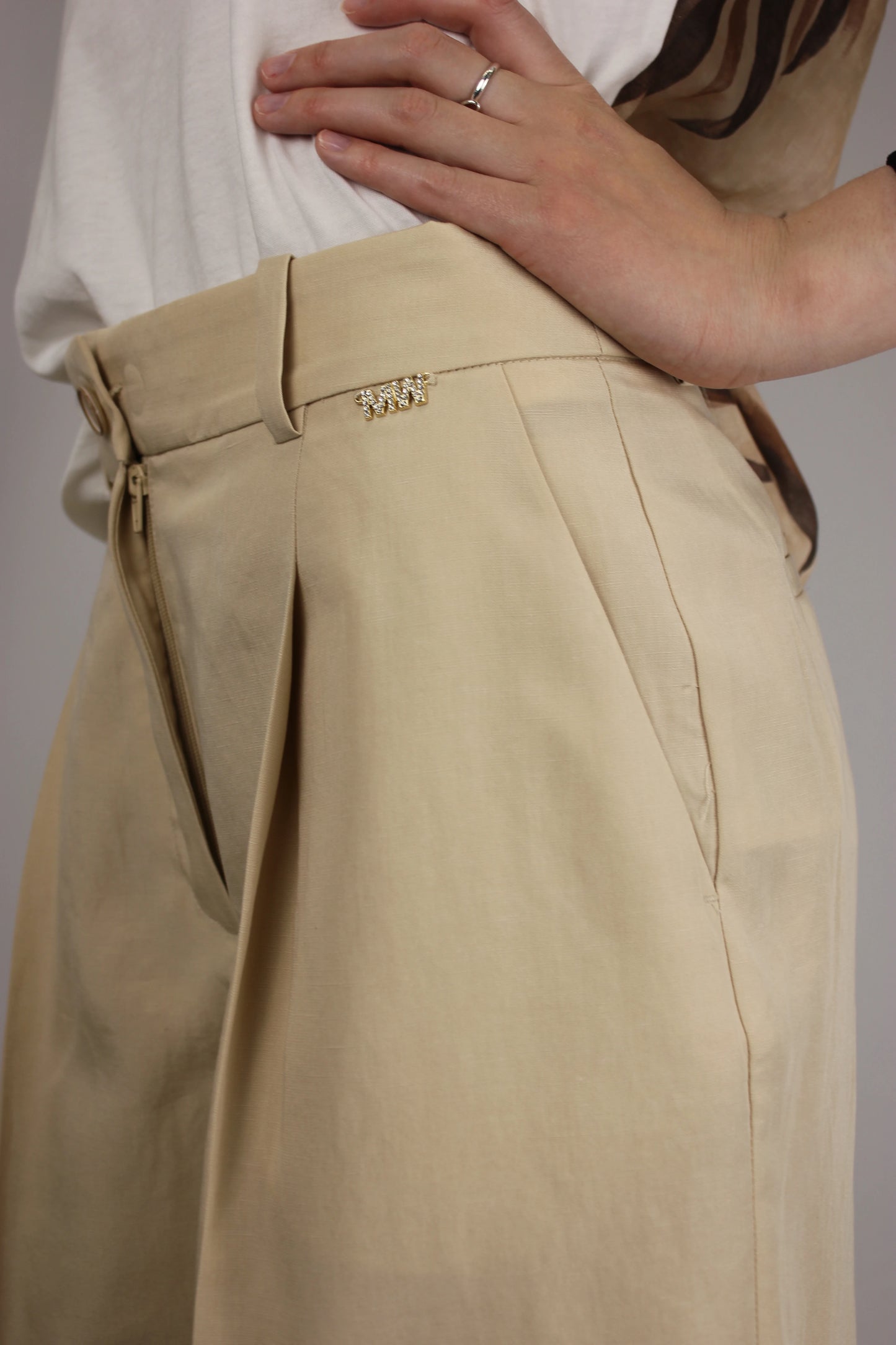Bermuda in misto lino Markup - Seipuntozerostore