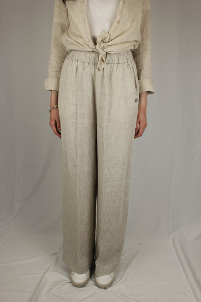 Pantapalazzo in lino Markup - Seipuntozerostore