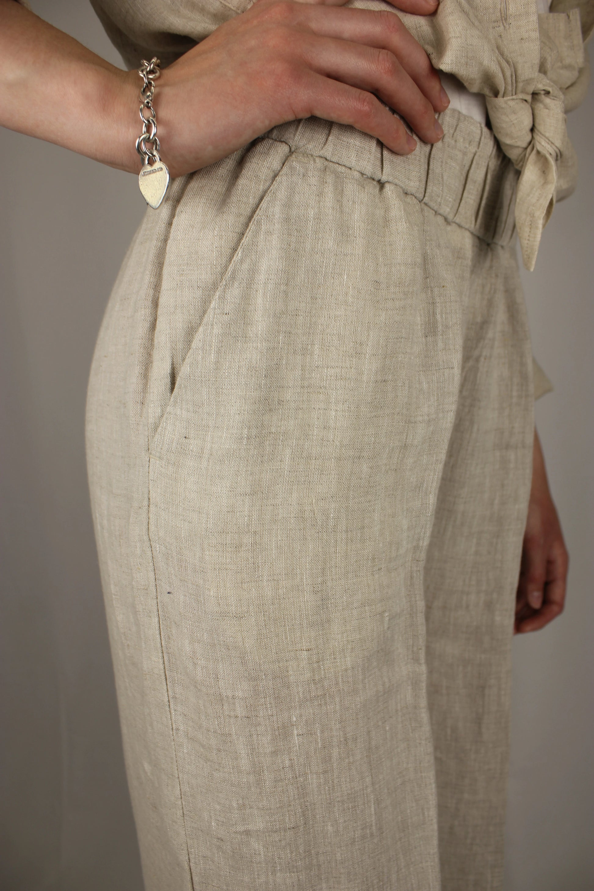 Pantapalazzo in lino Markup - Seipuntozerostore