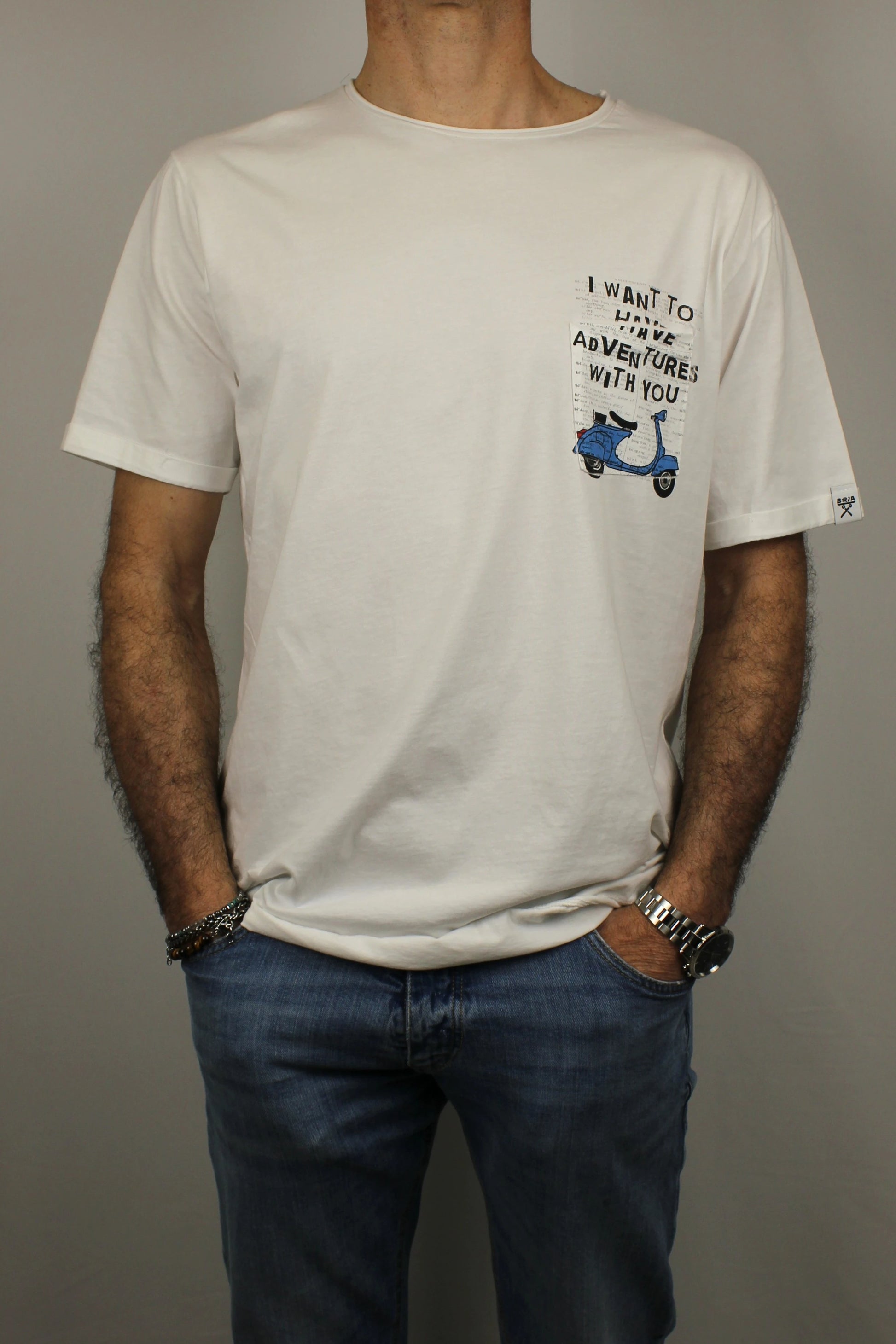 T-shirt taschino vespa Berna - Seipuntozerostore