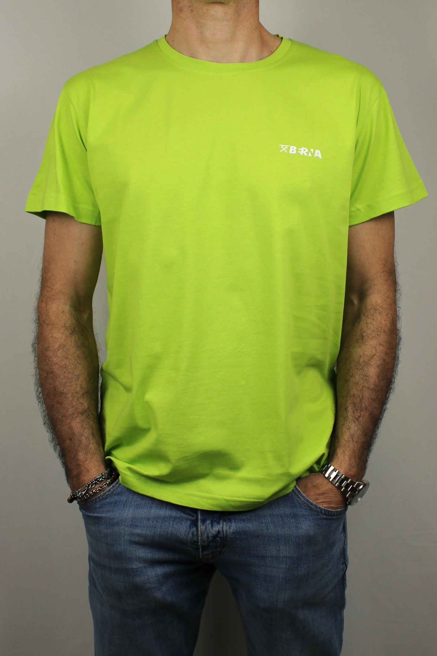 T-shirt jersey lime Berna - Seipuntozerostore