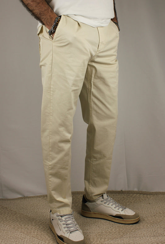 Pantalone cropped panna Berna - Seipuntozerostore