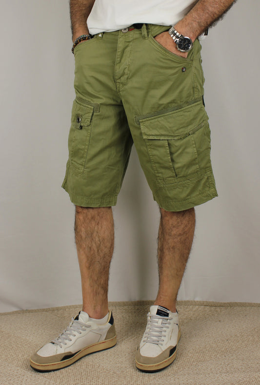 Bermuda tasconato verde Berna - Seipuntozerostore