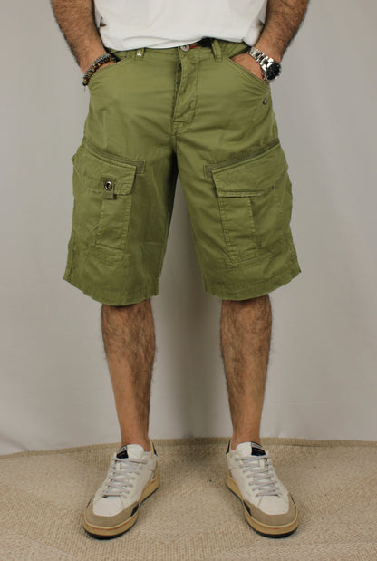 Bermuda tasconato verde Berna - Seipuntozerostore