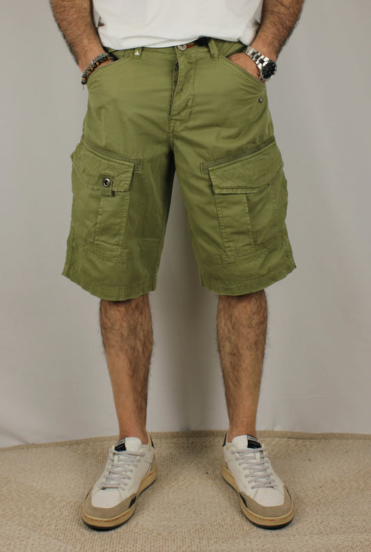 Bermuda tasconato verde Berna - Seipuntozerostore