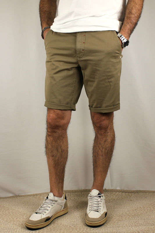 Bermuda chinos beige Berna - Seipuntozerostore