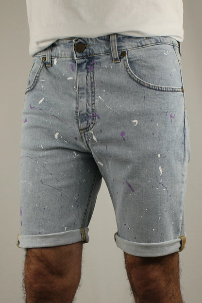 Jeans Short marmorizzato V2 - Seipuntozerostore