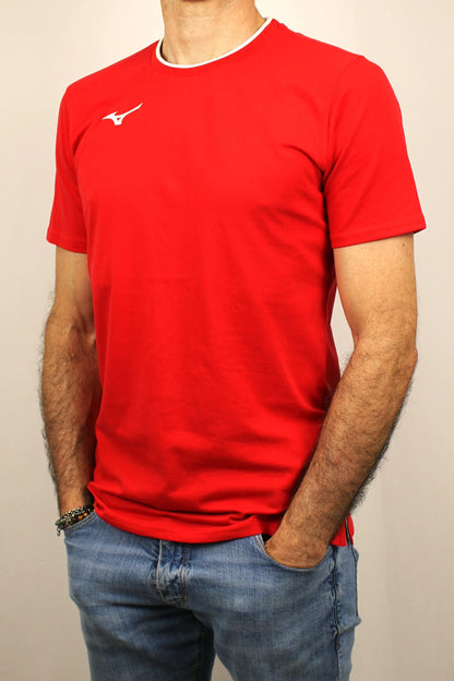 T-shirt rosso Mizuno - Seipuntozerostore