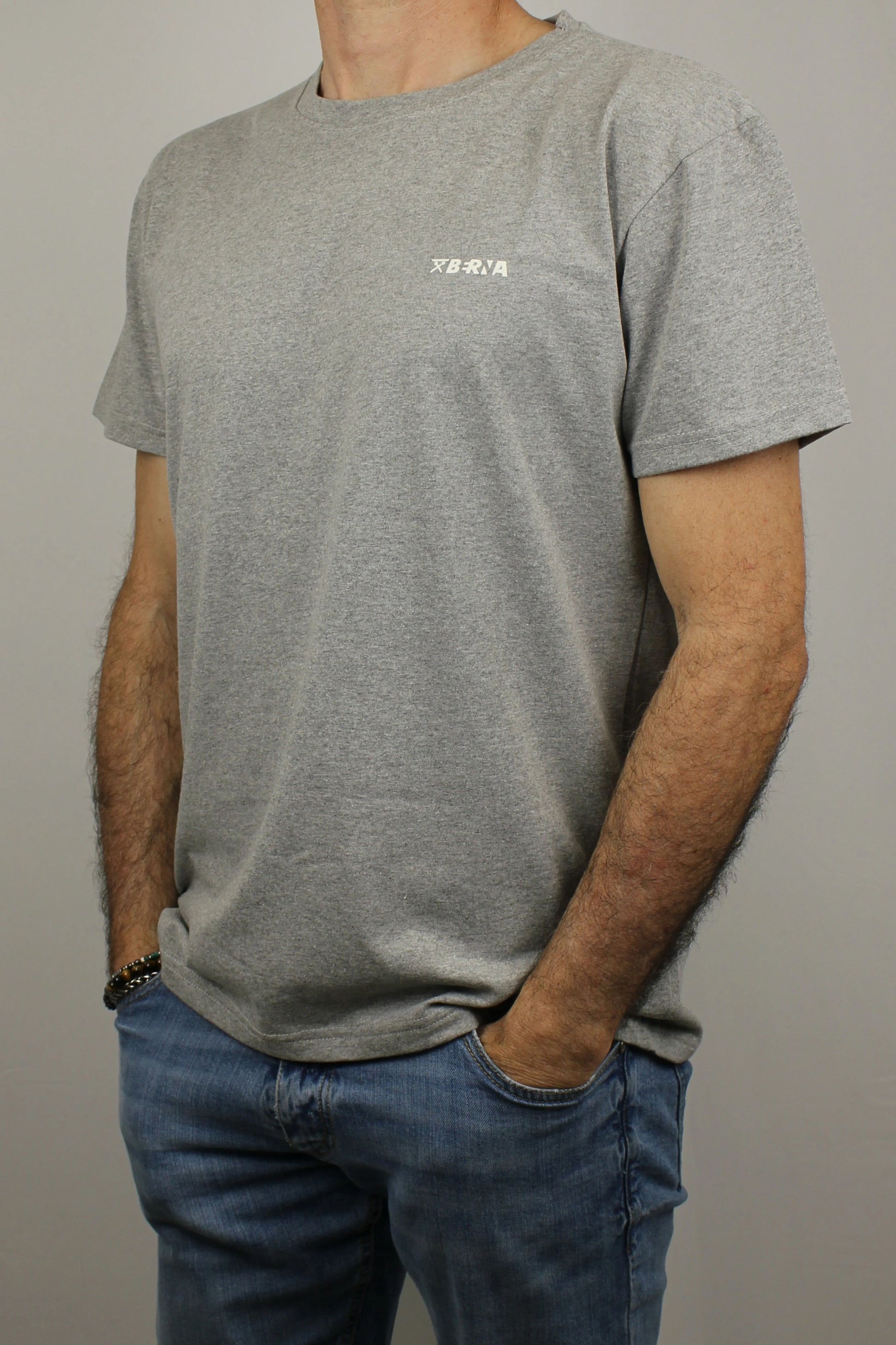 T-shirt jersey grigio Berna - Seipuntozerostore