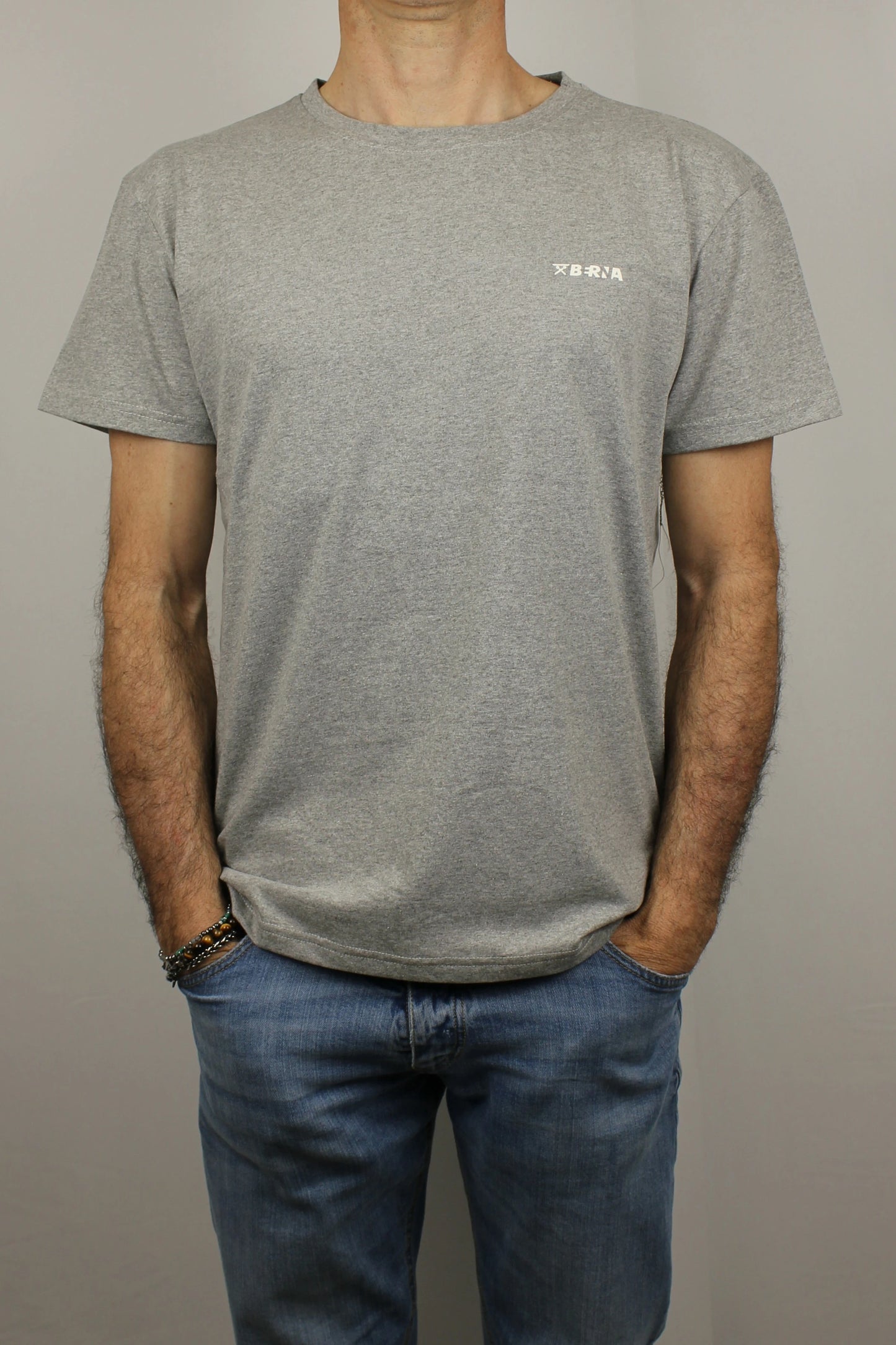 T-shirt jersey grigio Berna - Seipuntozerostore
