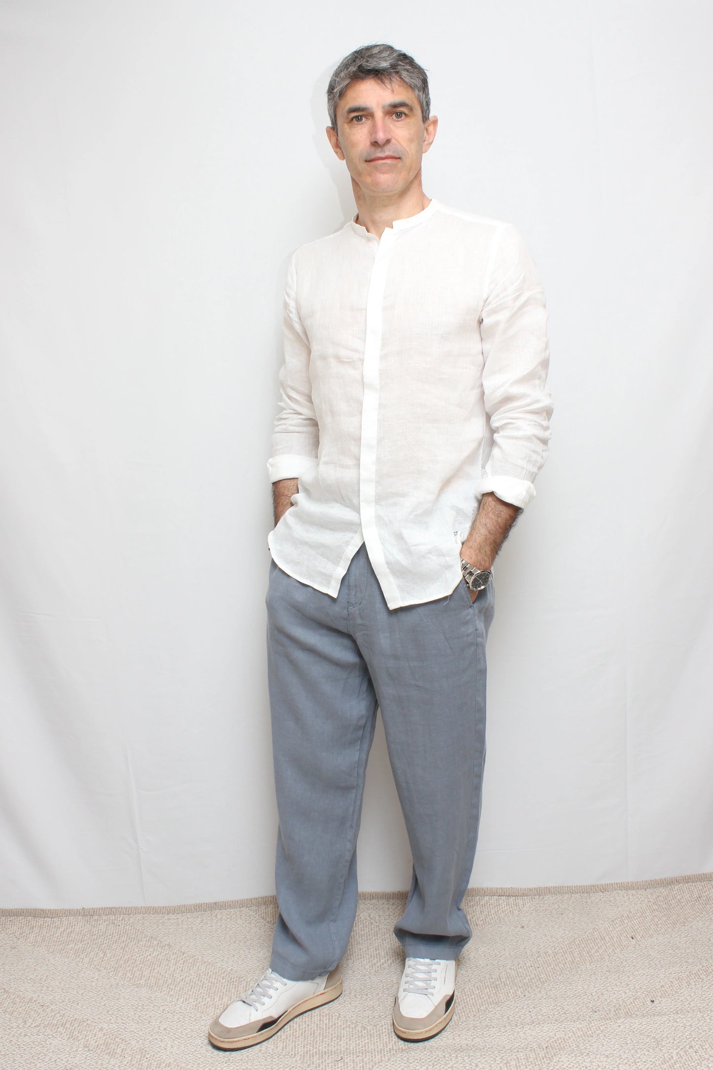 Pantalone chino denim lino Lyle & Scott - Seipuntozerostore