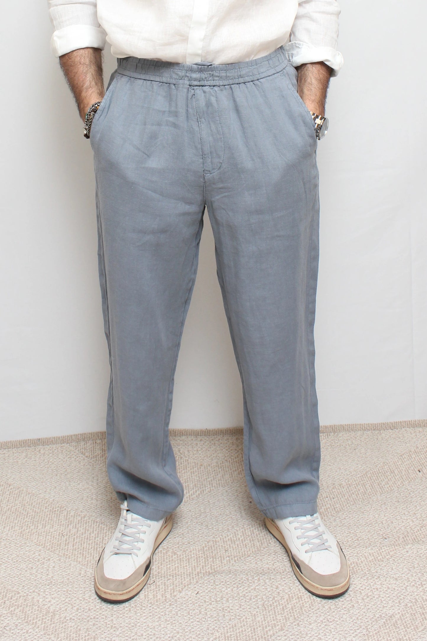 Pantalone chino polvere lino Lyle & Scott - Seipuntozerostore