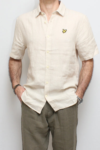 Camicia in lino manica corta Lyle & Scott - Seipuntozerostore