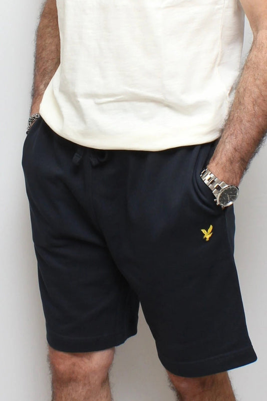 Bermuda di cotone blu navy Lyle & Scott - Seipuntozerostore