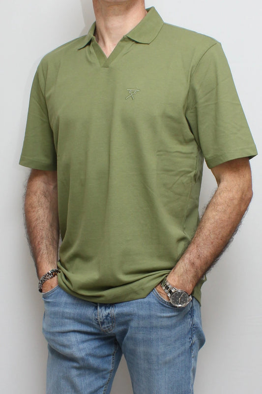 Polo piquet verde Berna - Seipuntozerostore