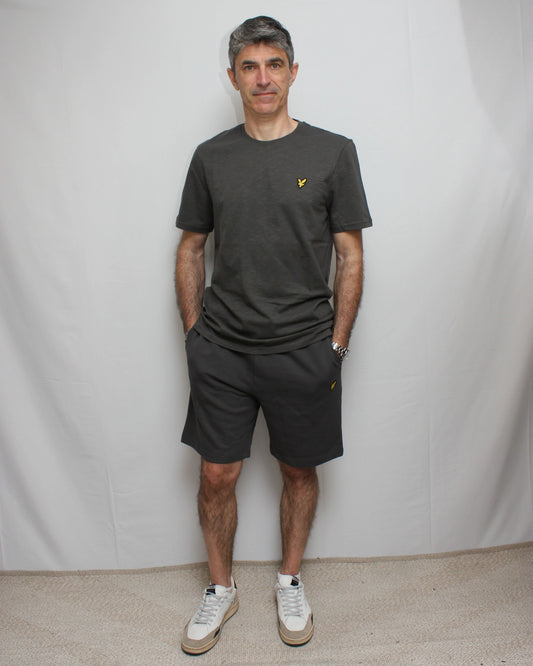 Bermuda di cotone grigio Lyle & Scott - Seipuntozerostore