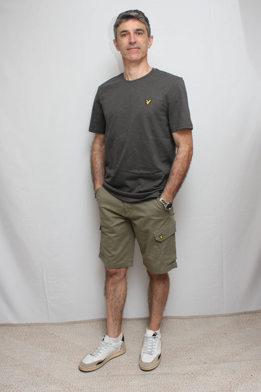 Cargo Wembley short verde salvia Lyle & Scott - Seipuntozerostore