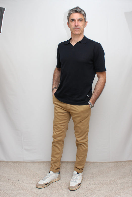 Polo in cotone blu Berna - Seipuntozerostore