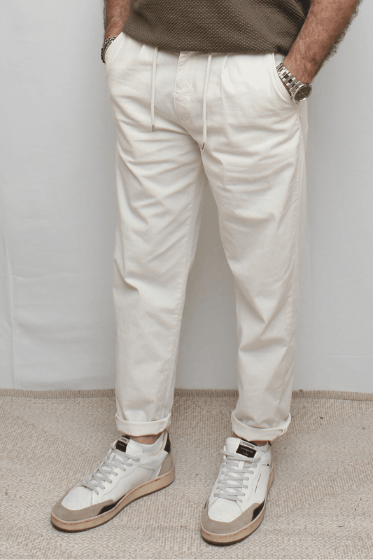 Pantalaccio lino latte Berna - Seipuntozerostore