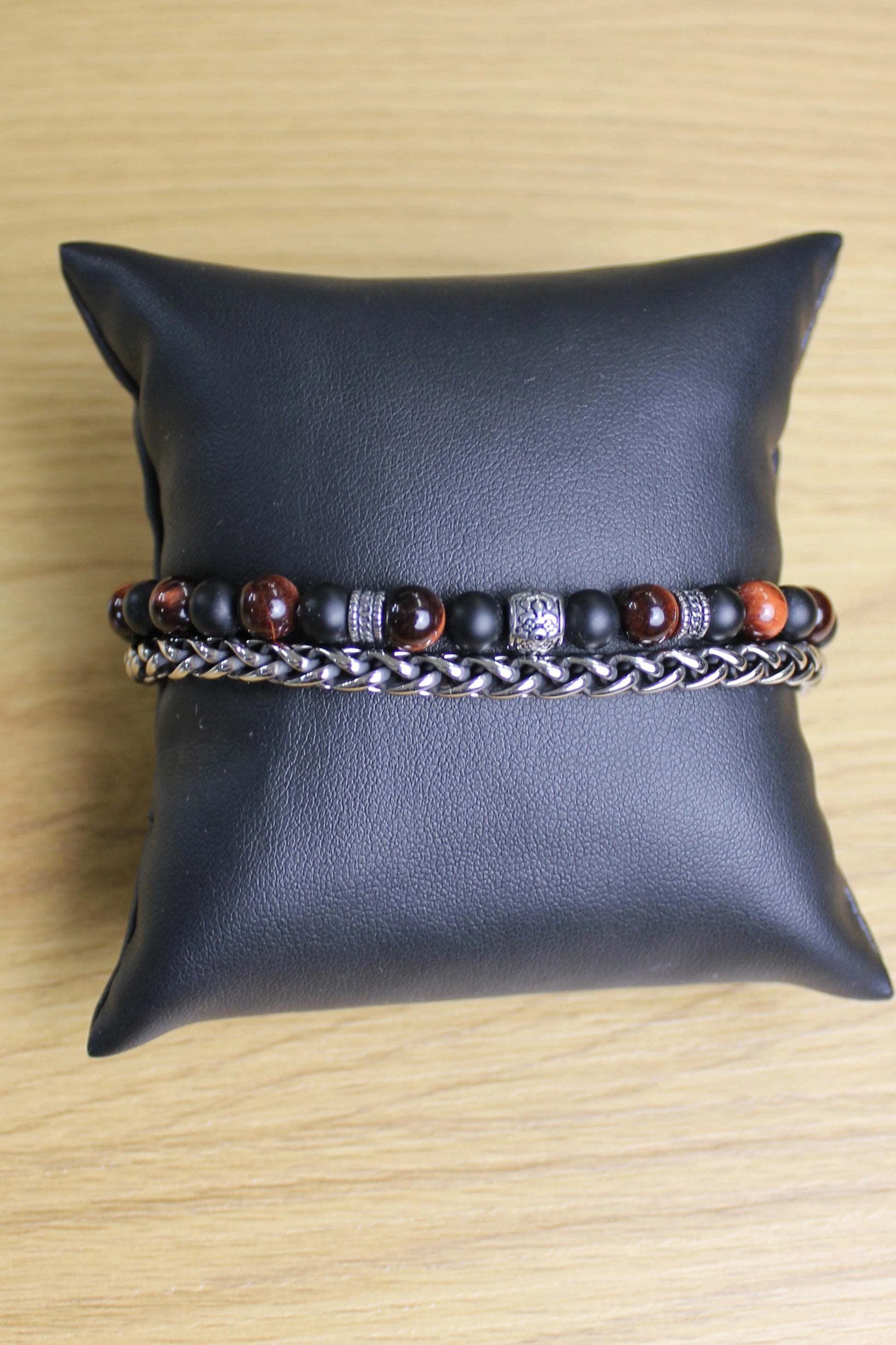 Bracciale doppio giro acciaio 6mm 6DP03 Mancino - Seipuntozerostore
