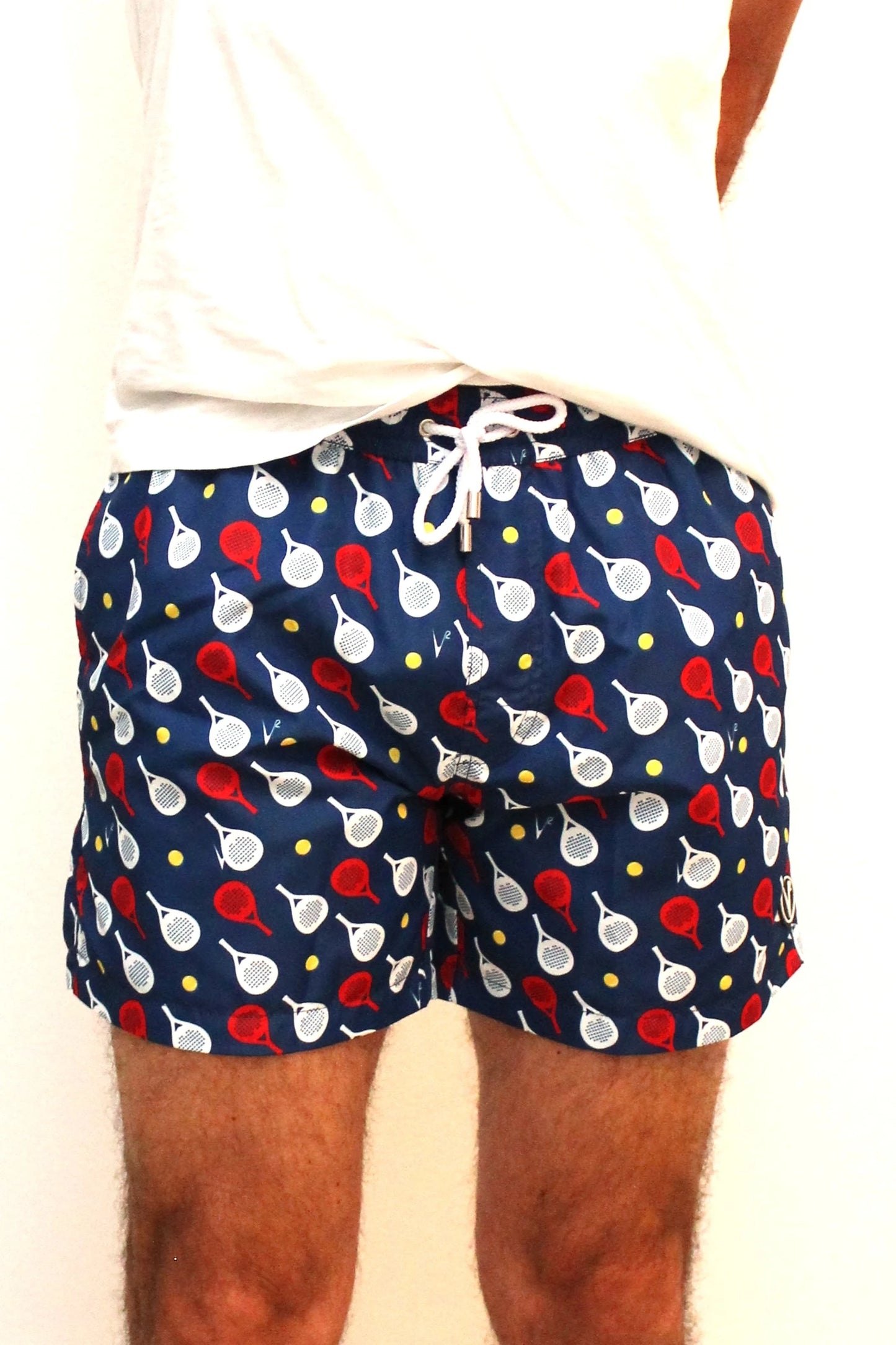 Costume blu padel con stampa V2 - Seipuntozerostore