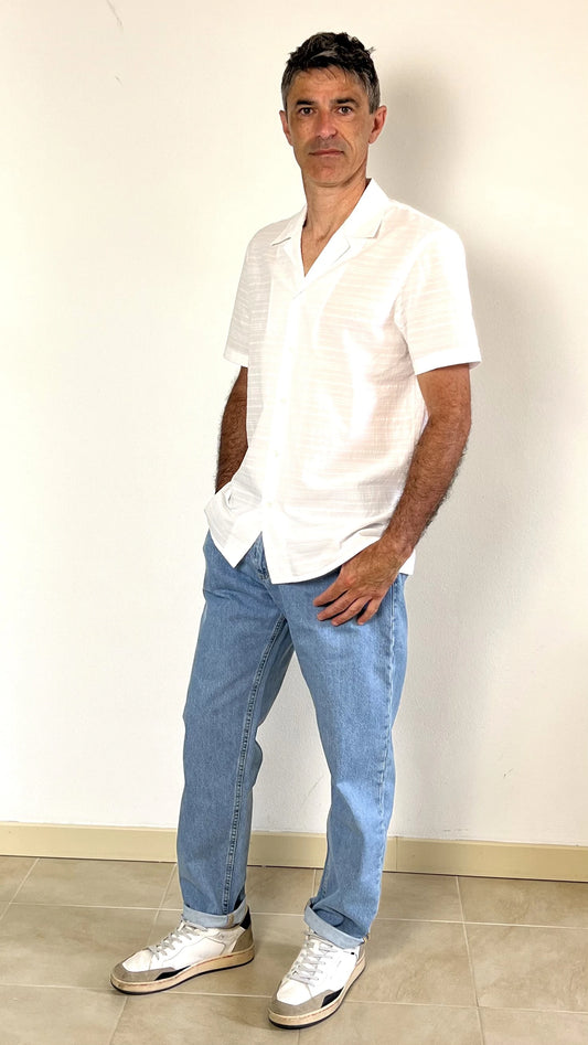 Camicia manica corta in cotone - Seipuntozerostore