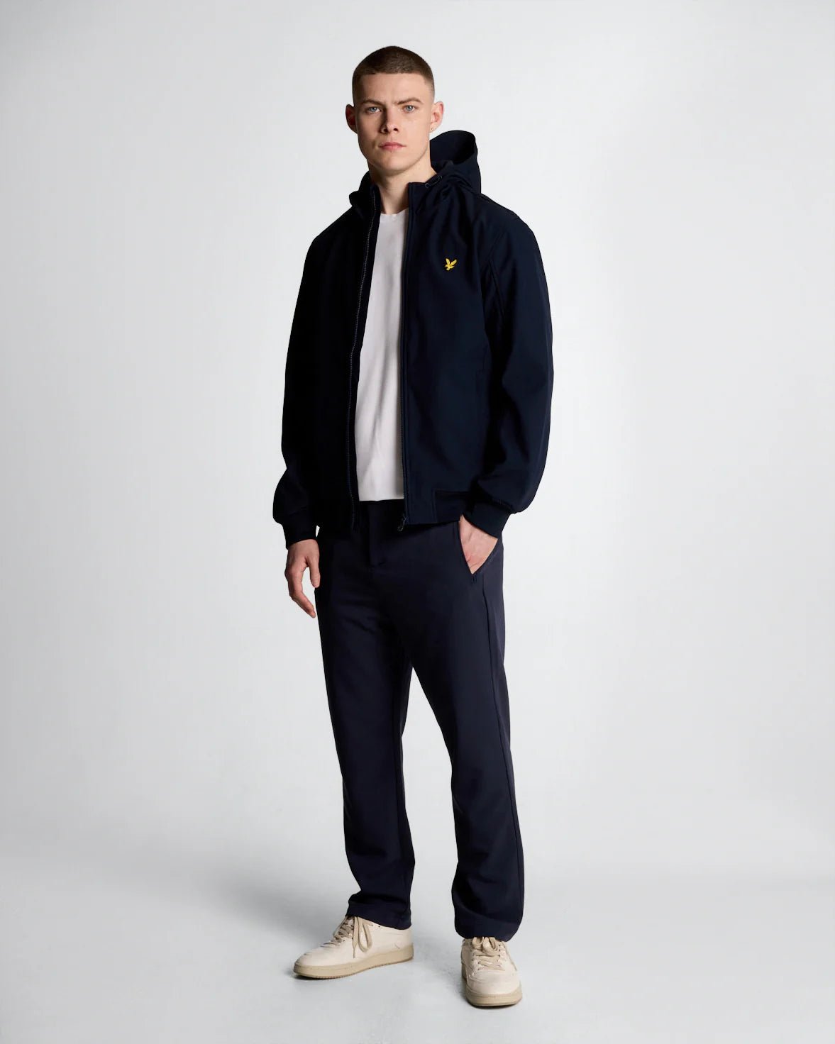 Giubbotto Blu Softshell Jacket Lyle & Scott - Seipuntozerostore