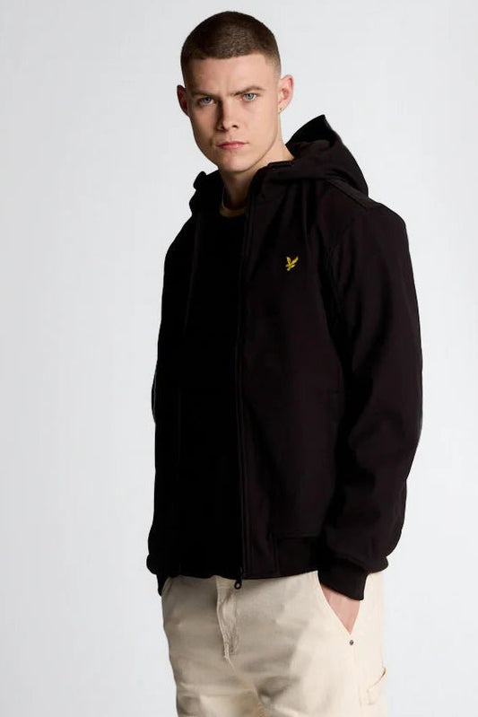 Giubbotto nero Softshell Jacket Lyle & Scott - Seipuntozerostore