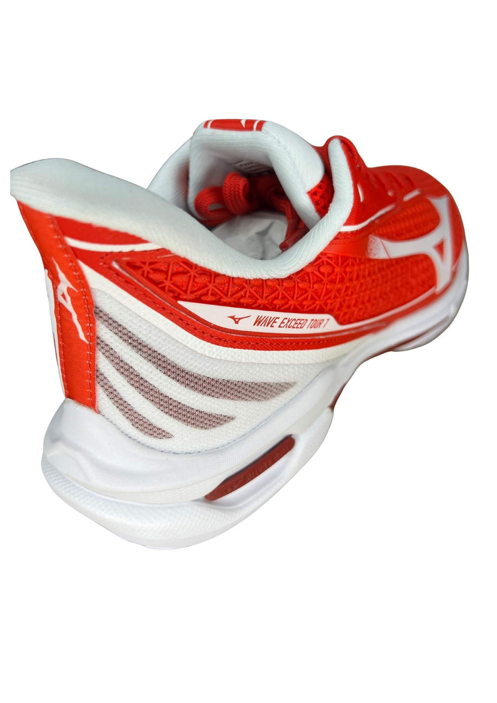Scarpa da Tennis Padel Wave Exceed Tour 7 rosso CC Mizuno - Seipuntozerostore
