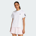 Maglietta Tennis Climacool 3-Stripes Club Bianco Adidas Donna