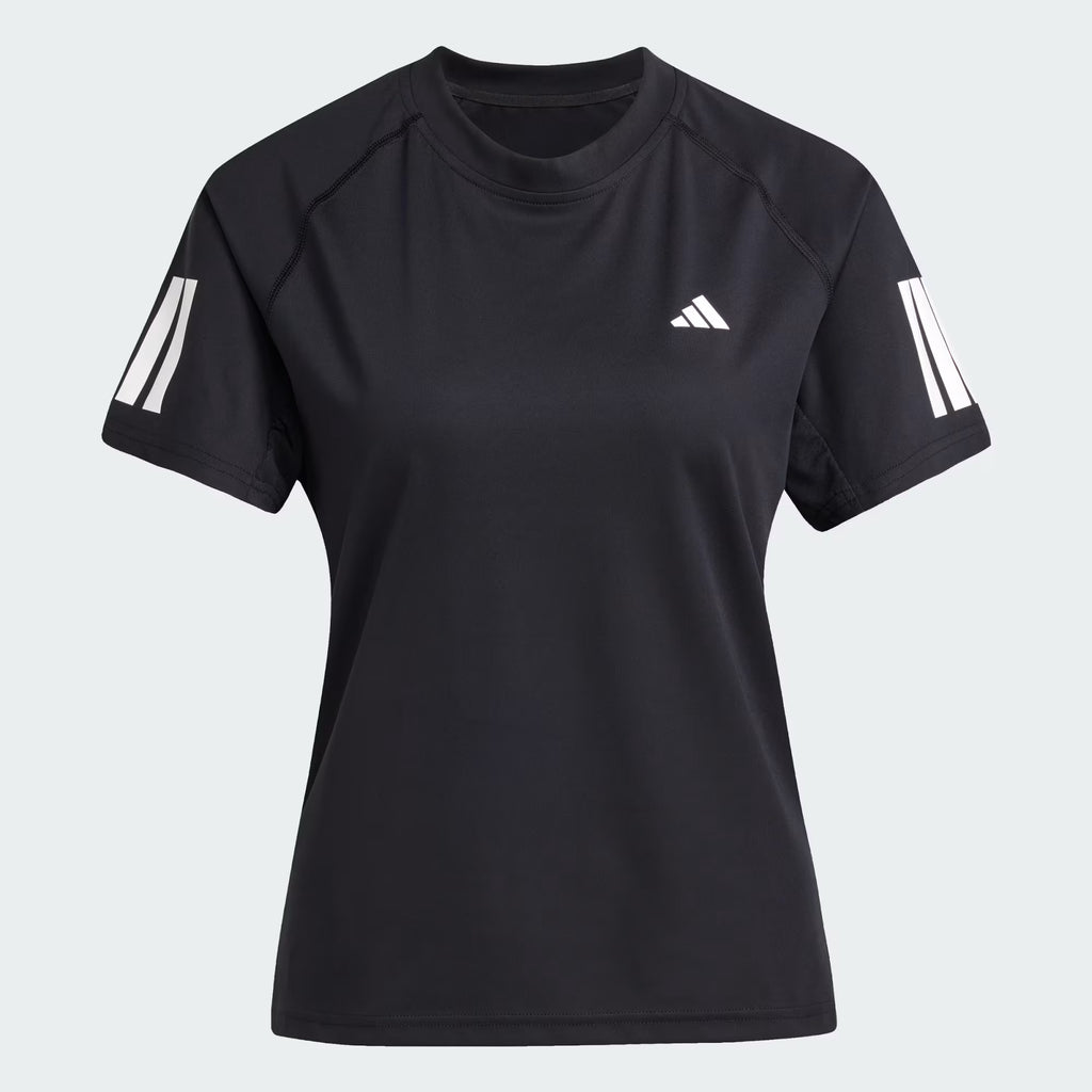 Maglietta Tennis Climacool 3-Stripes Club Nero Adidas Donna